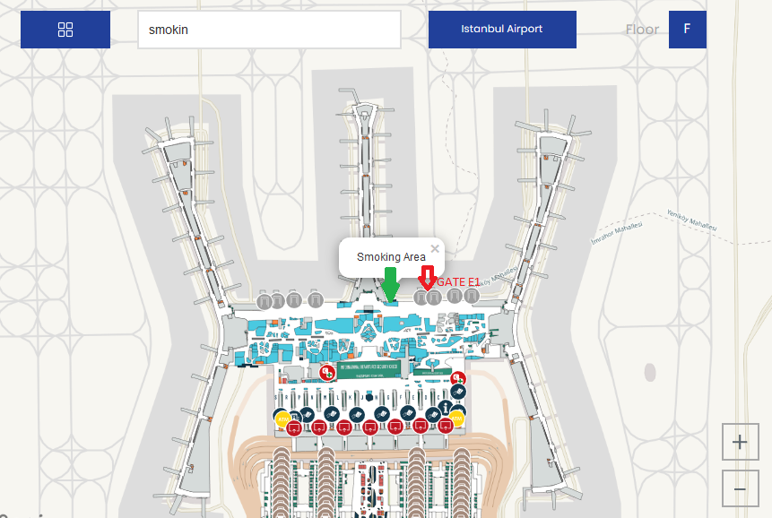 istanbul airport ist airport smoking